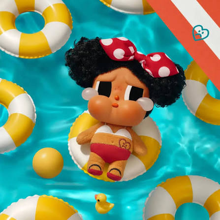 POP MART CRYBABY Vacation Mode On Series Vinyl Face Plush Blind Box|  fifilandtoys Blindbox Store
