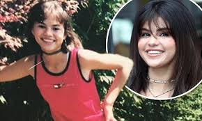 Chrissy teigen's latest hair color change arrived just in time for spring. Chrissy Teigen Is The Spitting Image Of Selena Gomez In Throwback Childhood Instagram Snap Daily Mail Online