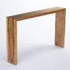 Acquiring a sleek narrow hall table can turn any our hallway tables can have these types of materials and looks: 1