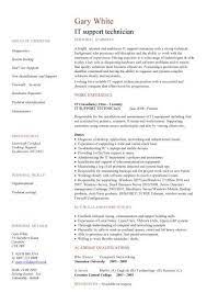 Worked to improve processes and procedures for clients and employers. It Support Technician Cv Sample Job Description Cvs Curriculum Vitae Customer Service It Support Technician Cv Template Resume Examples