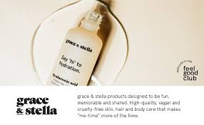 Hyaluronic acid interacts with molecules that cause inflammation, thus negating their effects. Amazon Com Grace Stella Hyaluronic Acid Serum Vegan Hylarounic Acido Hialuronico Hyloranic Acid Serum To Hydrate And Remove Fine Lines Wrinkles Promoting Collagen Production 1 7oz Beauty