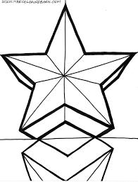 Kids spend hours decorating the christmas tree with different types of ornaments like gingerbread men, lights, candy cane and small gift boxes. Free Printable Christmas Star Coloringge For Kids Animals To Print Of Bethlehem Fundacion Luchadoresav