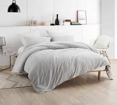 Light Gray Oversize Duvet Cover Cozy Baby Bird And Coma Inducer Glacier Gray Super Soft Twin Xl Queen Or King Bedding