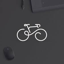 Minimal Bike Type Gang Bike Logos Design Bike Logo Logo Design