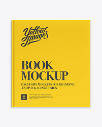 Browse smartmockups' collection of free book mockups and create stunning covers for any type of book. Hardback Book Mockup In Stationery Mockups On Yellow Images Object Mockups