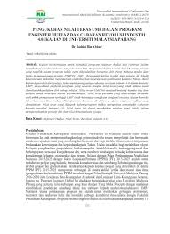 Dalam bidang penyelidikan pula, universiti memberi tumpuan kepada penyelidikan gunaan dan. Pengukuhan Nilai Teras Ump Dalam Program Engineer Huffaz Dan Cabaran Revolusi Industri 4 0 Kajian Di Universiti Malaysia Pahang