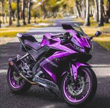 Pin By Zeynep Ikra Yildirim On Cars And Motorcycles Purple Motorcycle Sports Bikes Motorcycles Yamaha Bikes