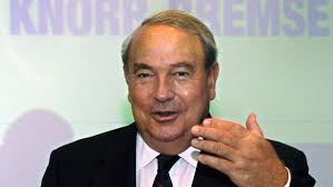 Heinz hermann thiele ist im alter von 79 jahren gestorben. Borsengang Von Knorr Bremse Selfmade Milliardar Gibt Mit 77 Noch Mal Gas N Tv De