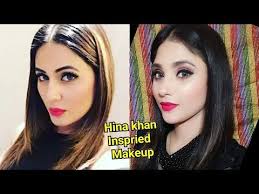 Heena Khan Inspired Makeup Shystyles Youtube Makeup Inspiration Heena Khan Makeup