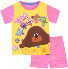 Hey Duggee Girls Squirrel Club Pyjamas Clothing Pyjama Sets