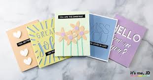 Deconstruct cards that you see in magazines and online, basically try to see how the card was made: Cricut For Cardmaking 5 Easy Tutorials For Beginners It S Me Jd