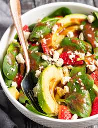 Maybe you would like to learn more about one of these? Strawberry Spinach Salad With Avocado A Virtual Vegan
