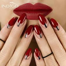 Pin By Argan Hybrid Nail On Piny Nails Czerwone Paznokcie