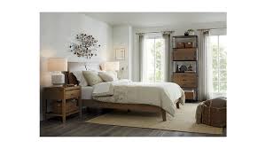 Dawson Grey Wash Nightstand Reviews Crate And Barrel Queen Sleigh Bed Dorm Room Decor Furniture