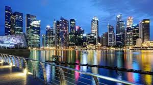 Singapore Beautiful Wallpaper Hd City Night Dark Night Light Water Buildings Beautiful Wallpaper Hd Singapore City City Skyline