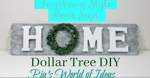 If you're looking for inexpensive ways to decorate your home for july 4th. Dollar Tree Diy Farmhouse Style Home Sign Home Decor Budget Hometalk
