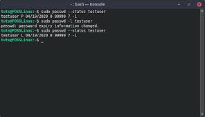 Jan 11, 2012 · some times on linux boxes the user account will be locked due to issues such as wrong password entry, account expiry etc. Best Ways To Lock And Unlock A User Account In Linux Foss Linux