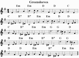 Miss Jacobsons Music Greensleeves For The Beginning Violin