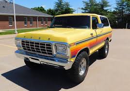 Image result for Bright Yellow 1980 Bronco