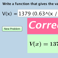Quiz Writing Exponential Growth Decay Functions Exponential Quadratics Precalculus
