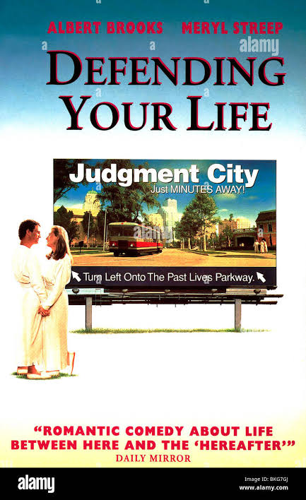 DEFENDING YOUR LIFE (1991) POSTER DFL 001 VS Stock Photo - Alamy
