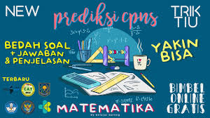 Padanan Hubungan Tiu Matematik New Soal Cpns Terbaru 2019 2020 Youtube