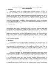 Nobody complained about the output that i prepared. Entrep Mind Concept Paper For Blue Ocean Docx 1 Concept Paper Title Every Paper Must Have A Title And Concept Paper Is Not Left Out As One Needs To Course Hero