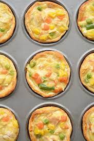 Mini Chicken Pot Pies Recipe Mini Chicken Pot Pie Recipes Chicken Pot Pie Recipes Easy Chicken Pot Pie