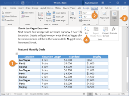 Sometimes you want to ignore a word, or words, at the beginning of a line when you alphabetize. Sort A Table In Word Customguide