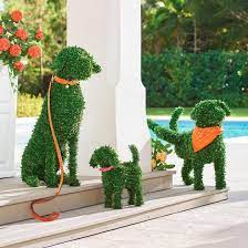 This topiary sculpture is made from steel wire which is shaped and welded together to form the topiary frame.every piece is hand made so dimensions shown are approximate and there may be a small. 16 Dog Topiary Ideas Topiary Topiary Garden Garden Art