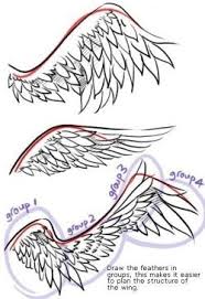 Wing Drawing Tutorial Google Search Anime Drawings Tutorials Wings Art Wings Drawing