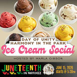 Day of Unity / Harmony in the Park Ice Cream Social
