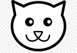 Kucing Garis Seni Gambar Gambar Png