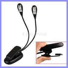 China Aaa Battery Rechargeable Avaliable Gooseneck 2 Rod 4 Led Clip Book Light China Clip Book Light 4 Led Clip Book Light