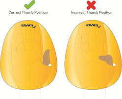 details about finis agility hand paddles size large swimming hand paddles swimming paddles