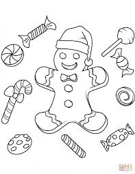 Use this coloring activity from the encyclopaedia britannica to learn about christmas. Realistic Christmas Gingerbread Cookies Coloring Page Page 1 Line 17qq Com