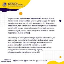 Jurusan administrasi dan kebijakan kesehatan (akk) merupakan jurusan yang mempelajari kondisi kesehatan masyarakat berdasarkan data, informasi kesehatan, dan indikator di bidang administrasi. Program Studi Administrasi Rumah Sakit Posts Facebook