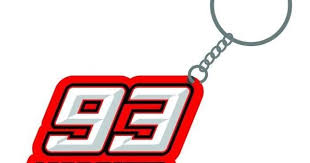Gp Motors Porte Cles 93 Marc Marquez Rouge Et Blanc Armoire A Cles Porte Cle Marc Marquez