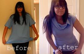 Guest Post Rachel From Playing House Shirt Makeover Diy Clothes Refashion Clothes