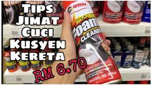Cara membersihkan jamur dan kusam di kaca mobil. Tips Jimat Cuci Kusyen Kereta Diy Youtube
