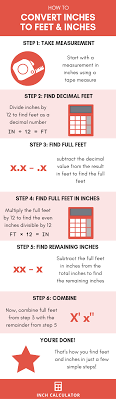 inches to feet conversion calculator in to ft inch