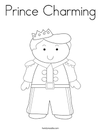 Download or print easily the design of your choice with a single click. Prince Charming Coloring Page Twisty Noodle