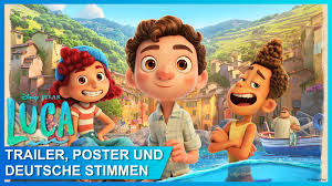 On the italian riviera, an unlikely but strong friendship grows between a human being and a sea monster disguised as a human. Pixars Luca Trailer Poster Und Die Deutschen Stimmen Disney Central