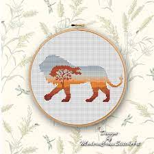 If there is anything we can do to help you. Pdf Counted Cross Stitch Lion Pattern Safari Animals Cross Etsy Animal Cross Stitch Patterns Cross Stitch Patterns Cross Stitch Animals