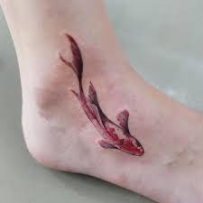 Mythical Koi Fish Tattoos Symbol Of Overcoming Adversity Neck Tattoo Trendy Tattoos Body Tattoo For Girl