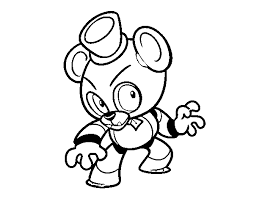 Please no freaky pictures or videos :p who is your favorite anamatronic? Toy Freddy From Five Nights At Freddy S Coloring Page Coloring Home