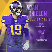 Adam thielen fantasy football profile including stats, analytics, career stats, game logs, splits and more from the fantasy footballers. Theilen Stats Vikings Football Vikings Minnesota Life