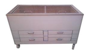 Ce barbecue inox est spacieux, pratique et extrêmement confortable. Barbecue Au Charbon Industriel Professionnel Impormartinho Sur Chr