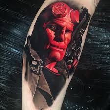 It was his first release which helped him to gain stardom. Hellboy Tattoo Movie Tattoo Portrait Tattoos