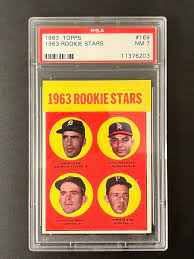 1963 Topps Rookie Stars #169 PSA 7 NM Gaylord Perry | eBay